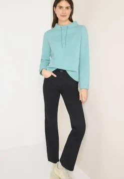 Trechtervormig sweatshirt