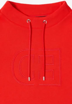 Trechtervormig sweatshirt