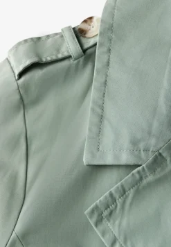Trenchcoat met twee rijen knopen