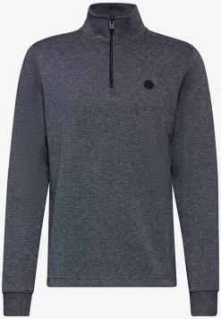 Troyer shirt met lange mouwen