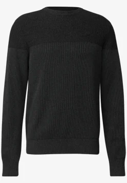 Trui in tweekleurige look