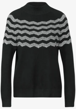 Trui met gemêleerde look
