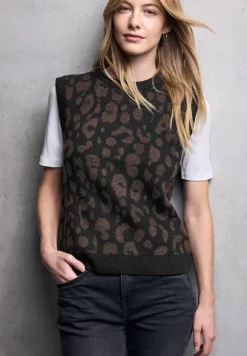 Trui met jacquard