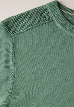 Trui met gaasdetail