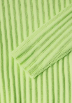 Trui met geribbelde textuur