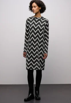 T-shirt jurk met patroon
