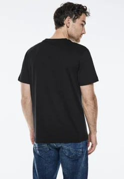 T-shirt met artwork op de borst