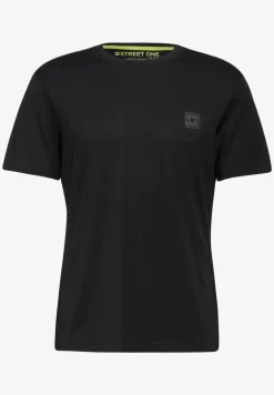 T-shirt met artwork op de borst