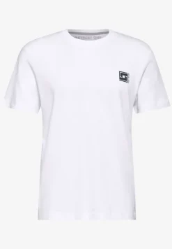 T-shirt met artwork op de borst