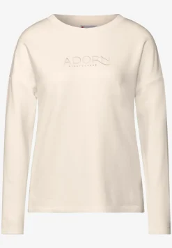 T-shirt met belettering