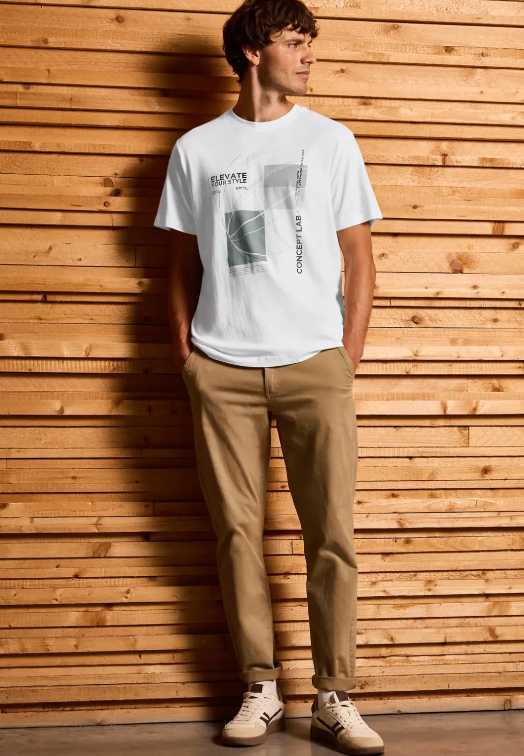 T-shirt met grafische print