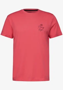 T-shirt met print op de borst