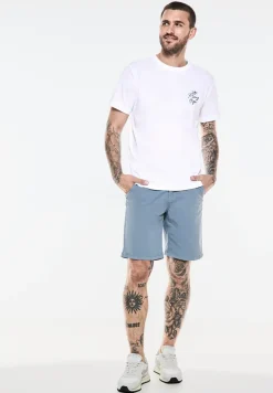 T-shirt met print op de borst