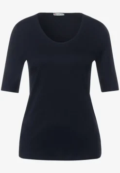 T-shirt met V-hals