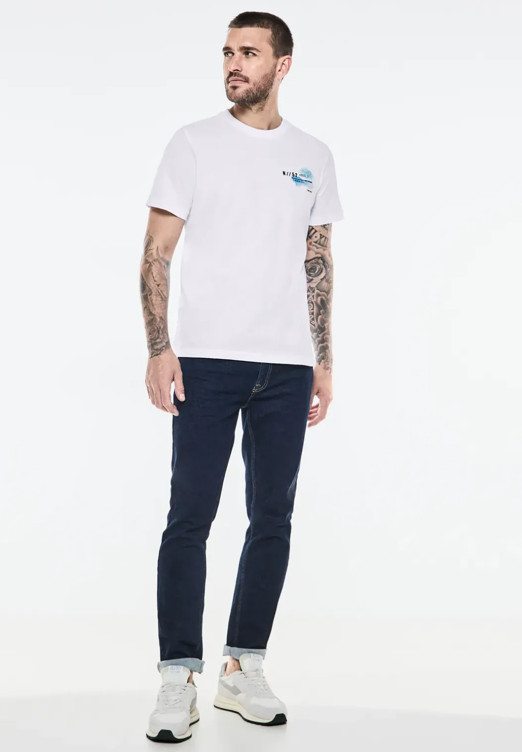 T-Shirt mit Chestprint