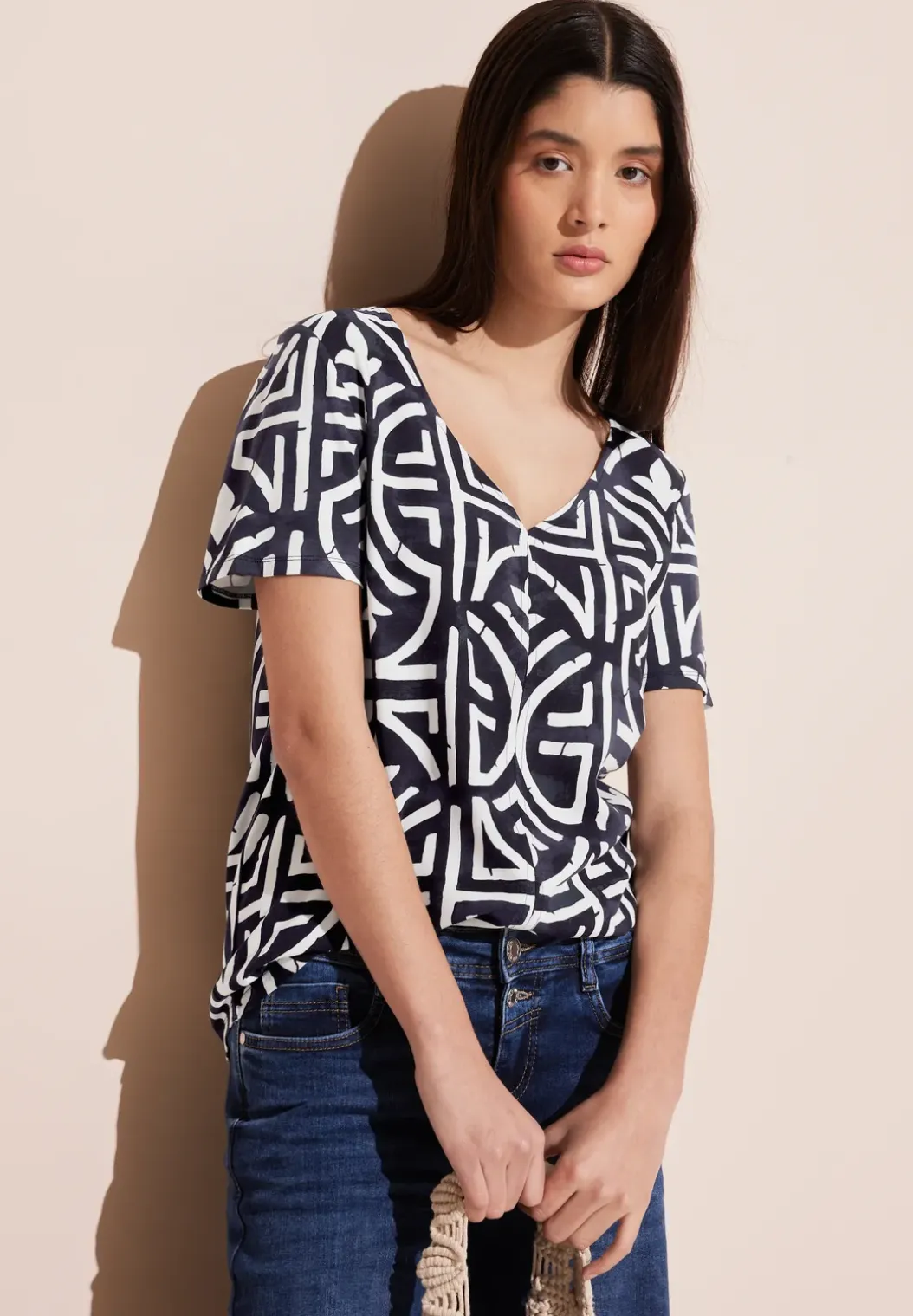 T-shirt met print