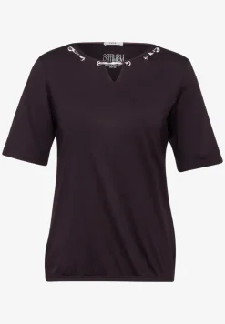 T-shirt met printdetail