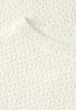 T-shirt met structuur