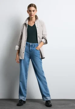 T-shirt met V-hals