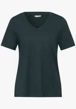 T-shirt met V-hals