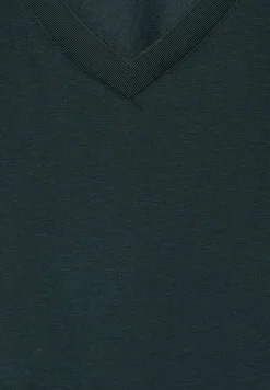 T-shirt met V-hals