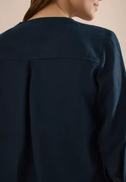 Tuniek met 3/4 mouwen van puur linnen