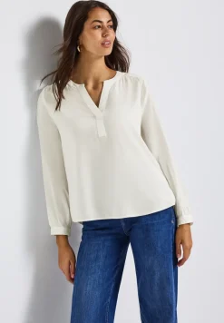 Tuniek met gespleten hals