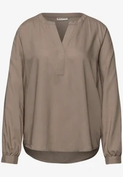 Tuniek met gespleten hals
