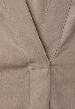 Tuniek met gespleten hals
