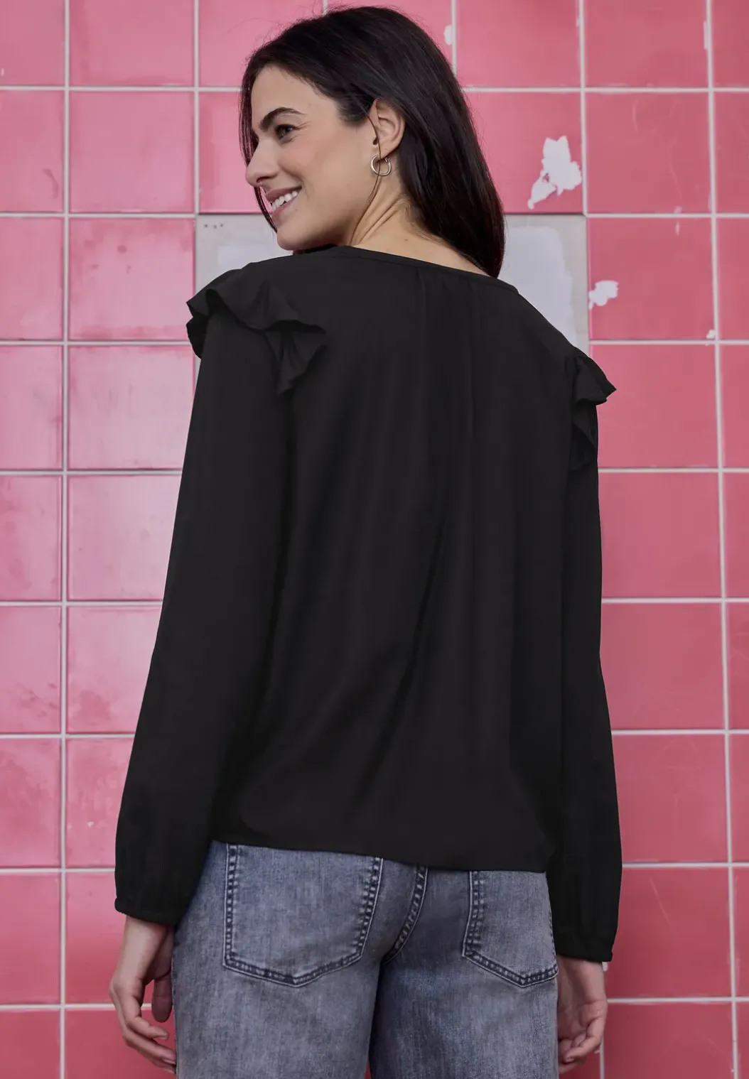 Tuniek met volants
