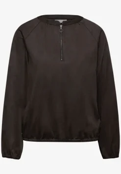 Tuniek van velours met ritssluiting