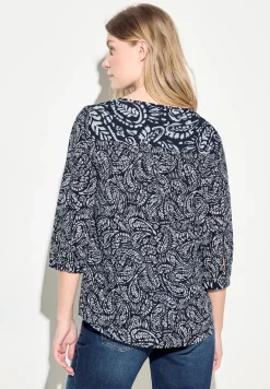 Tuniekblouse met print