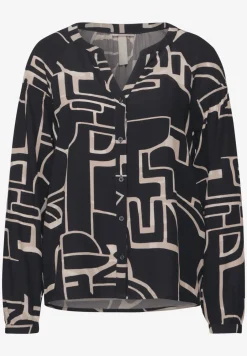 Tuniek met smokdetails