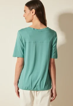 Tuniek T-shirt in effen kleur