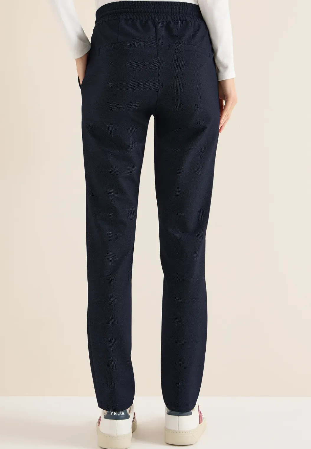Tweekleurige broek