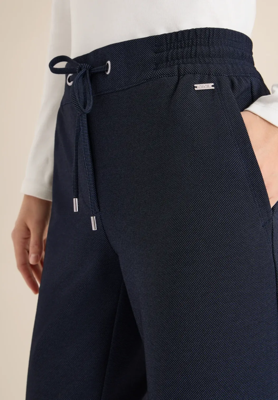 Tweekleurige broek