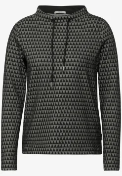 Tweekleurig jacquard overhemd