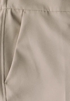 Twill broek met rechte pijpen