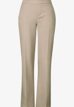Twill broek met rechte pijpen