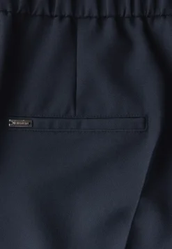 Twill broek met rechte pijpen