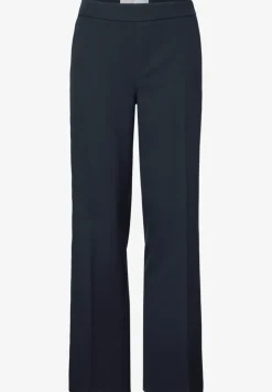 Twill broek met rechte pijpen