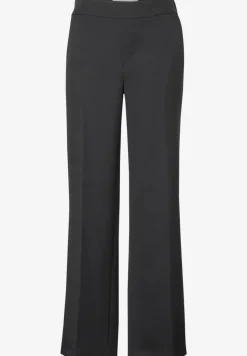 Twill broek met rechte pijpen