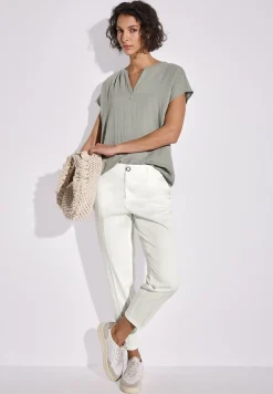 Twill chino broek