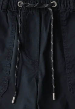 Twill shorts in een verwassen look