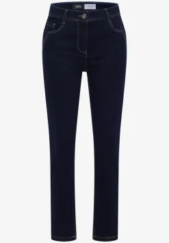 Uitgerolde casual jeans