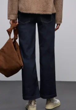 Uitgerolde Wide Legs jeans