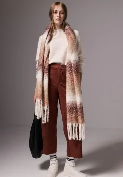 Velours-look broek