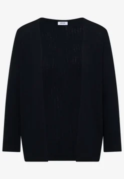 Vest met 3/4 mouwen in een gebreide look