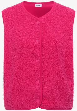 Vest met knoopsluiting