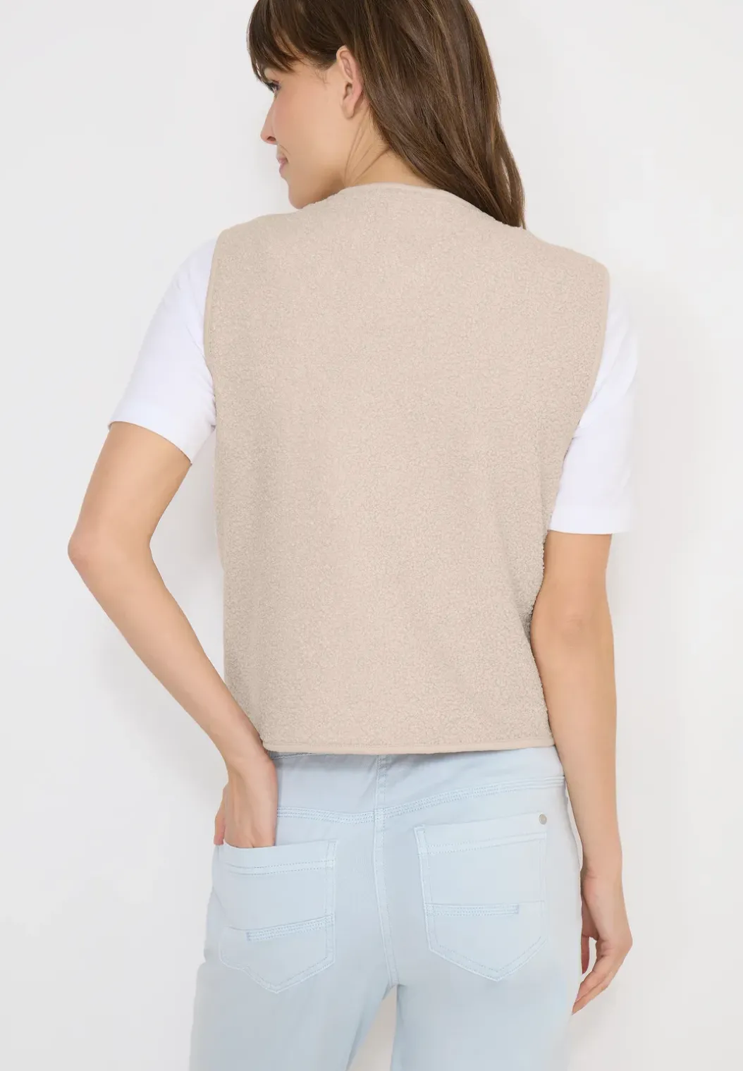 Vest met knoopsluiting